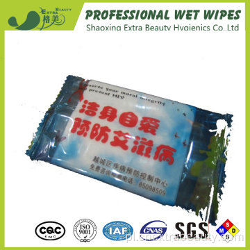Spunlace Refreshing Sanitary Cleansing Silky Wet Wipes
